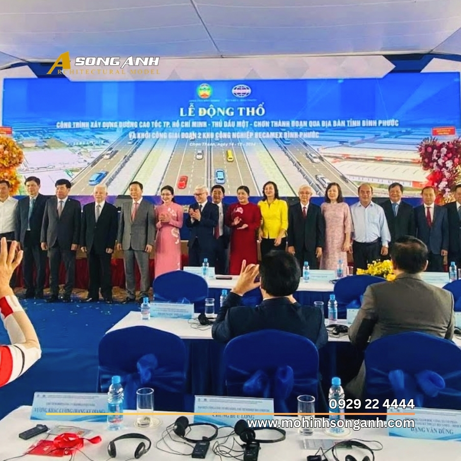 Dấu Ấn Song Anh Tại Lễ Động Thổ Cao Tốc TP. HCM - Thủ Dầu Một - Chơn Thành