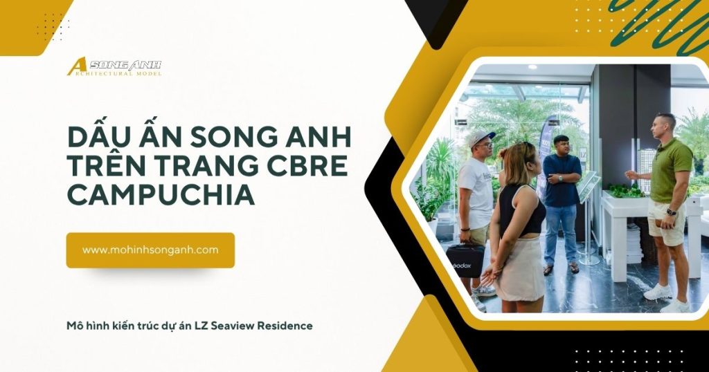 Dấu ấn của Song Anh trên trang CBRE Campuchia