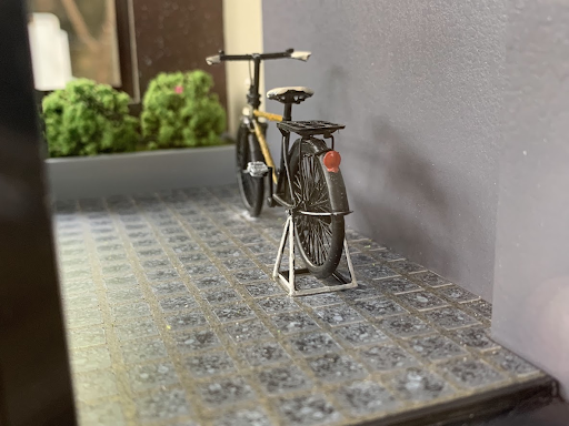 Chi tiết mô hình xe đạp thu nhỏ gia công tỉ mỉ chính xác